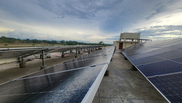 50KWp rooftop solar plant at Omkareshwar, Madhya Pradesh by Hyenr