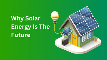 Solar panels absorbing sunlight symbolizing the future of clean and renewable energy