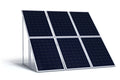 High-efficiency bifacial solar panel with mono PERC and half-cut cell technology by Hyenr