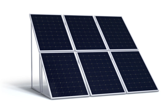 Hyenr 550Wp Mono PERC half-cut bifacial solar panel with dual-side power generation for higher efficiency