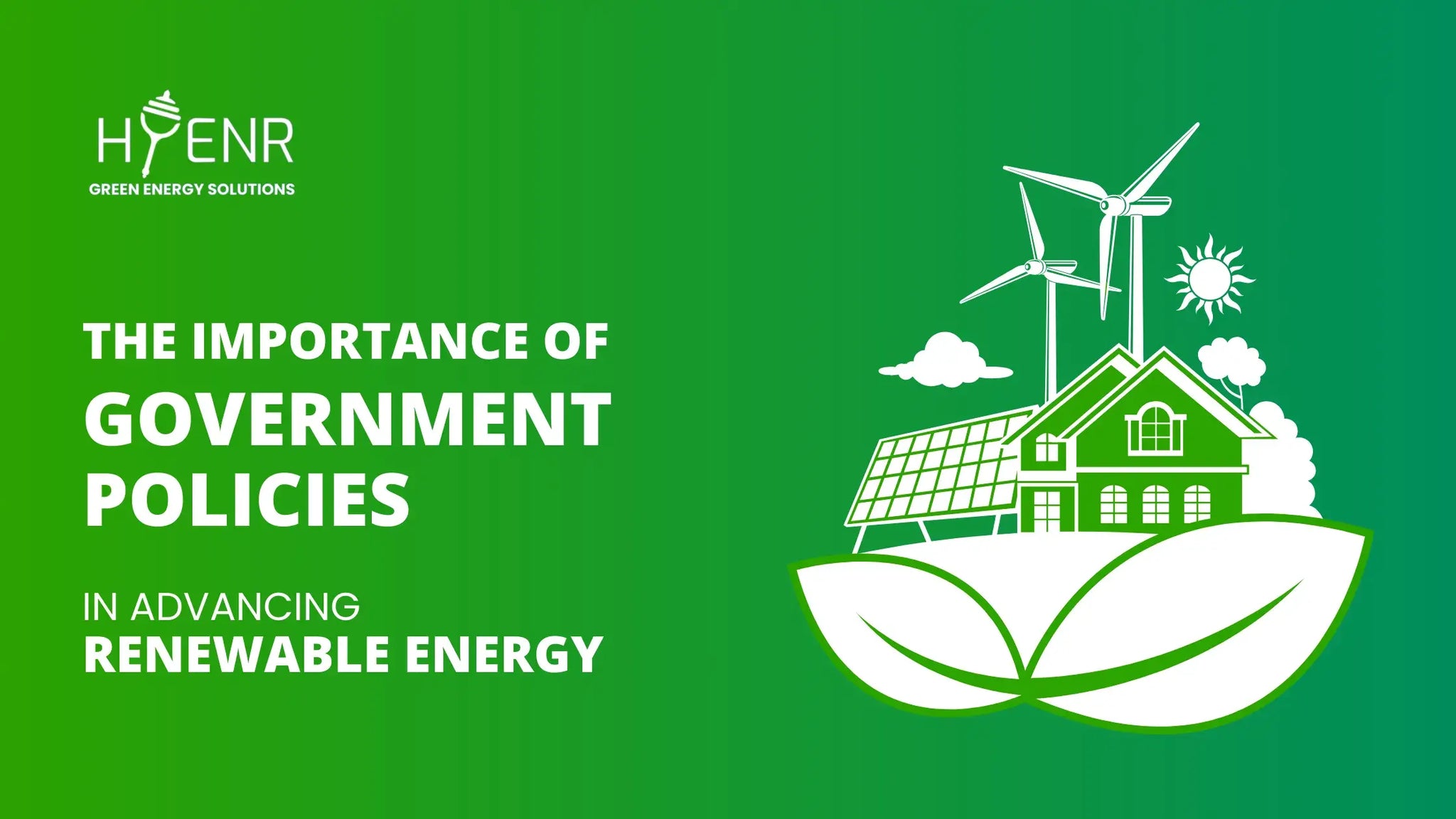 The Role of Government Policies in the Adoption of Renewable Energy