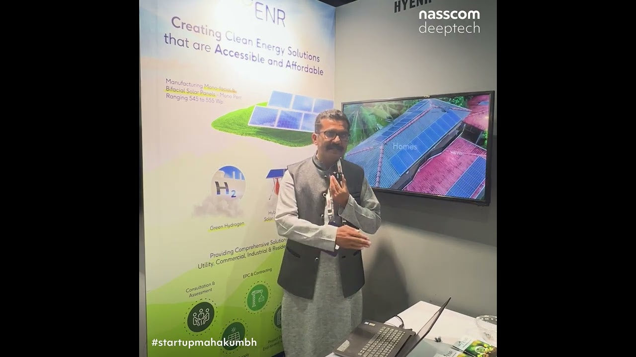 Hyenr's Solar Innovations at Startup Mahakumbh